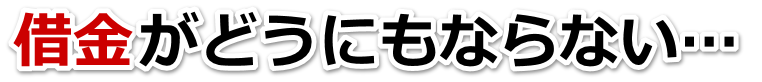 何も考えられない。借金が返せない。狭山市で無料相談して弁護士や司法書士の力を借りる